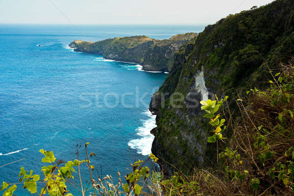 Droom bali punt duiken plaats eiland Stockfoto © artush