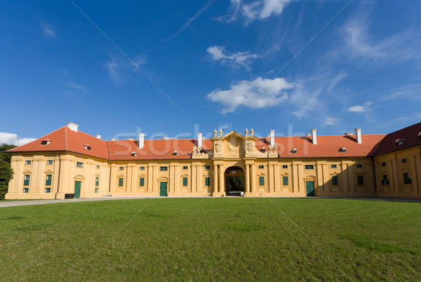 Lednice Castle in South Moravia in the Czech Republic Stock photo © artush