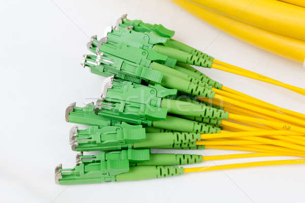 fiber optic E2 (LSH) pigtail, patchcord Stock photo © artush