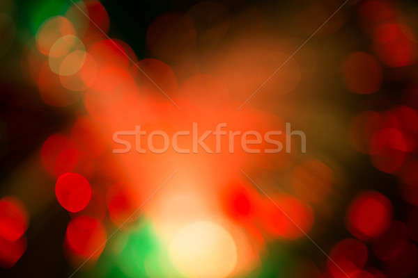 optical fibres abstract blurred technology background Stock photo © artush