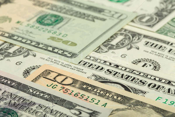 USA dollar money banknotes texture background Stock photo © artush