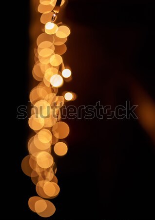 Résumé floue coloré bokeh Noël [[stock_photo]] © artush