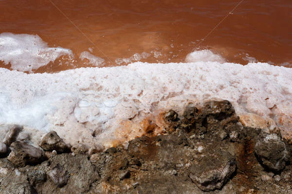 salt mineral mining in Namibia Stock photo © artush