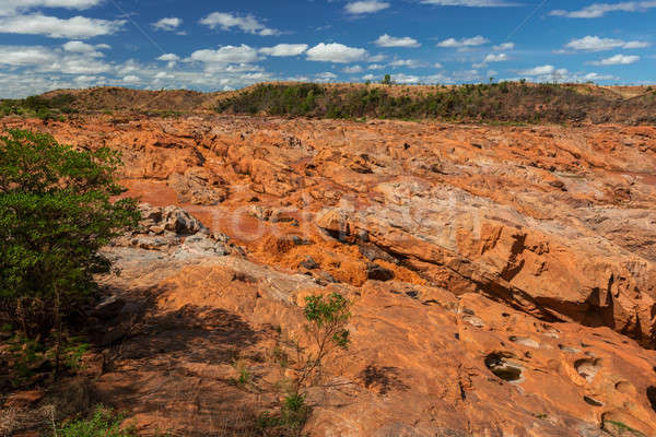 Rapids in the Betsiboka river Madagascar Stock photo © artush