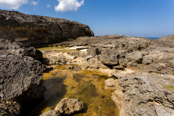 Formazione rocciosa isola sogno bali punto Foto d'archivio © artush