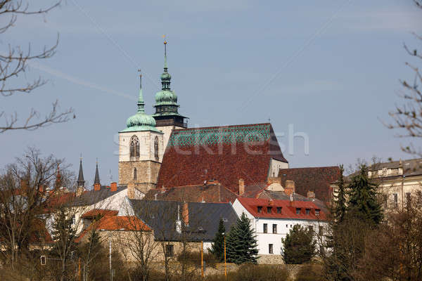 Church of St. James the Greater in Jihlava, Czech Stock photo © artush
