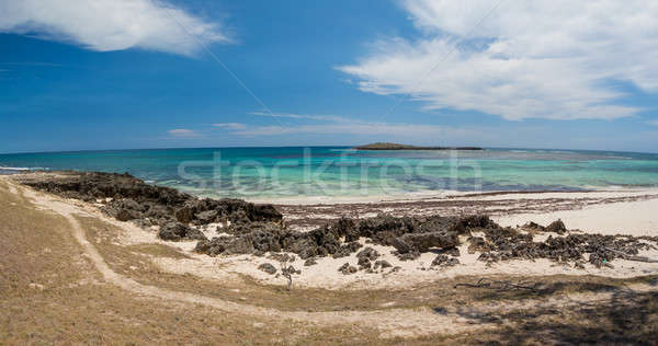 Paradies rock Strand Madagaskar indian Ozean Stock foto © artush