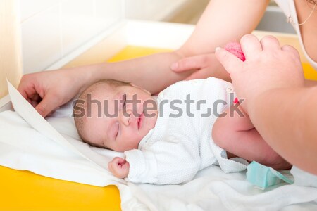 Dormire baby ospedale primo nuova vita Foto d'archivio © artush