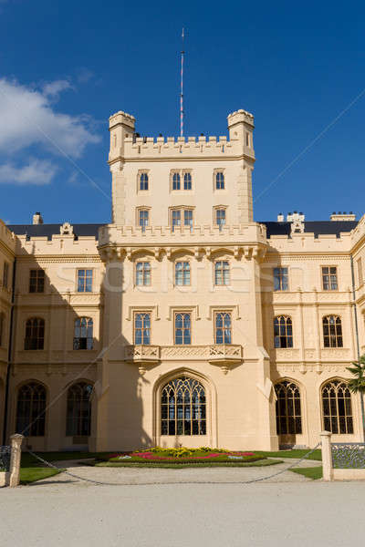 Lednice Castle in South Moravia in the Czech Republic Stock photo © artush