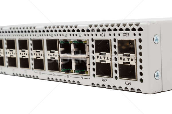 Gigabit Ethernet switch with SFP slot Stock photo © artush
