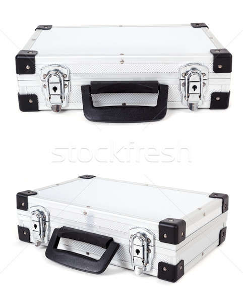 two closed silver cases Stock photo © artush
