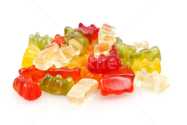 Gummy bears, Colorful jelly bear candies set Stock photo © artush