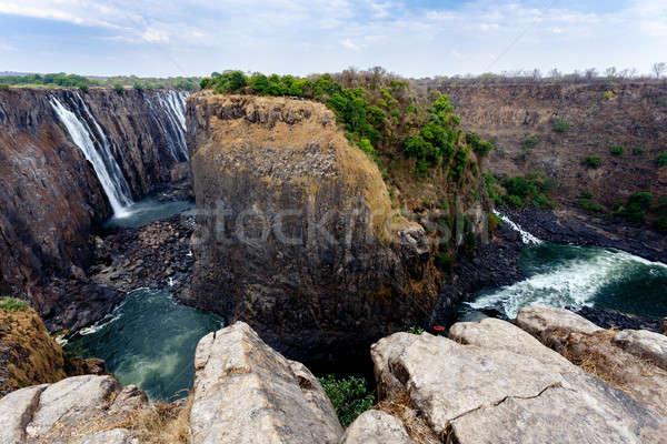 view of Victoria falls canyon  Stock photo © artush