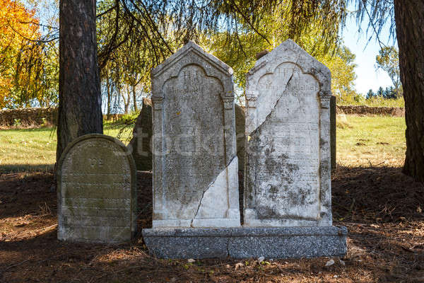 Uitat cimitir iarbă murdărie cimitir simbol Imagine de stoc © artush