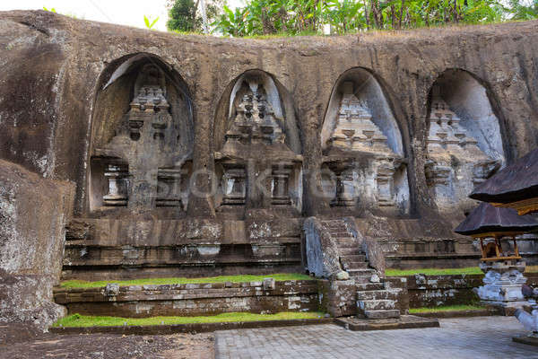寺廟 巴厘島 印尼 亞洲 古 河 商業照片 © artush