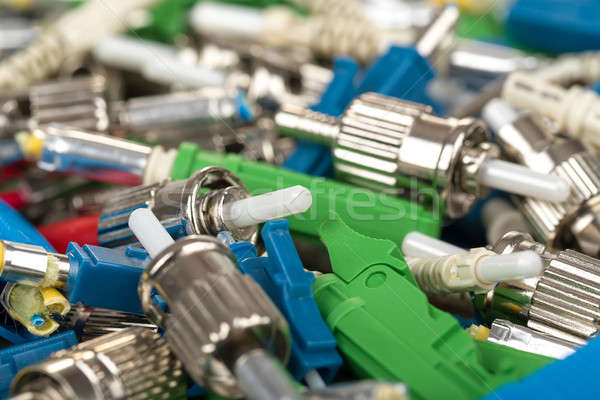 Fiber optic connectors Stock photo © artush