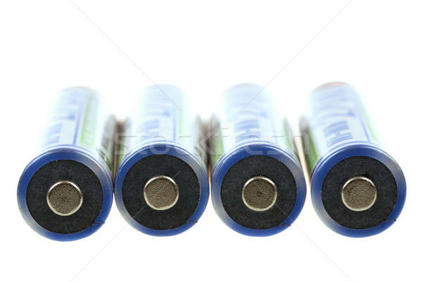 macro of rechargeable NIMH batteries Stock photo © artush