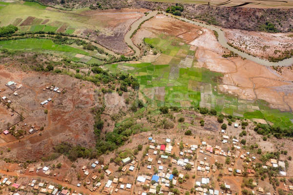 view of the earth landscape, Madagascar coast Stock photo © artush