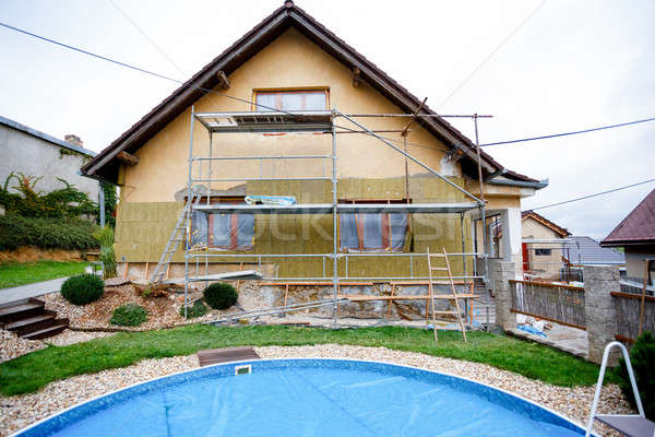 Construction or repair of the rural house Stock photo © artush