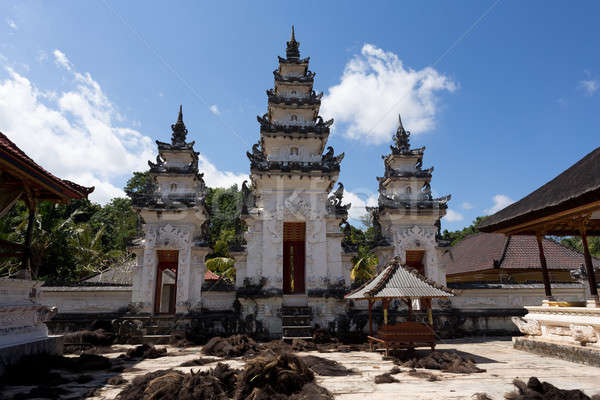 Hindu temple at Pura Sahab, Nusa Penida, Bali, Indonesia Stock photo © artush