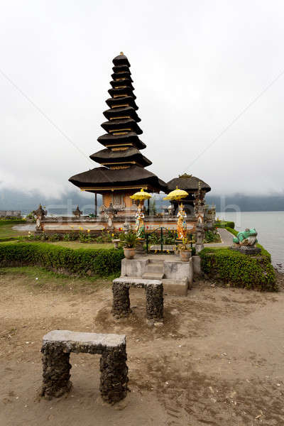 Pura Ulun Danu water temple on a lake Beratan. Bali Stock photo © artush