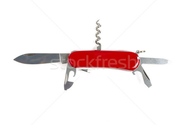 Multipurpose knife isolated on white Stock photo © artush