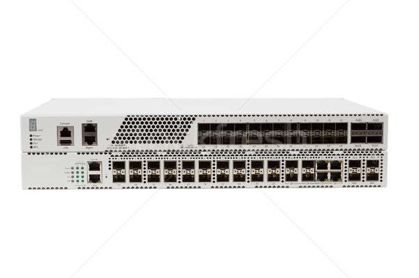 Gigabit Ethernet switch with SFP slot Stock photo © artush