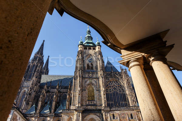 st. vitus cathedral in prague czech republic  Stock photo © artush