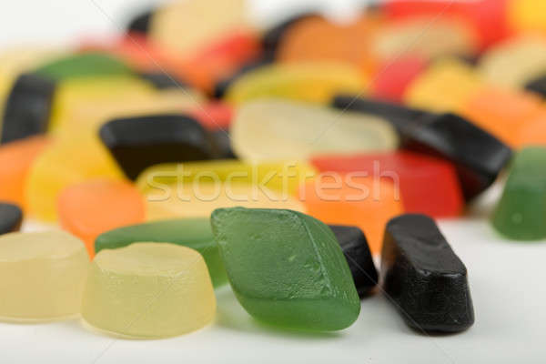Colorful jelly candies set Stock photo © artush