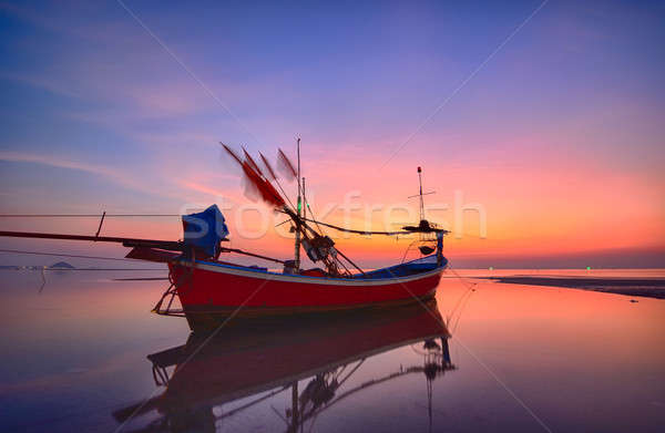 Motor boat Stock photo © arztsamui