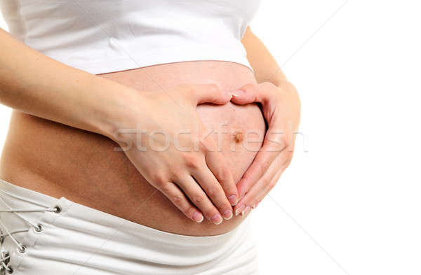 Pregnant with love Stock photo © ashumskiy