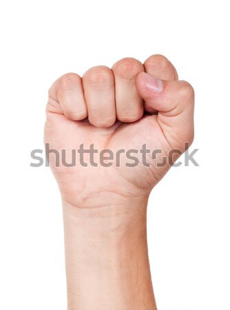 Stock photo: Fist.