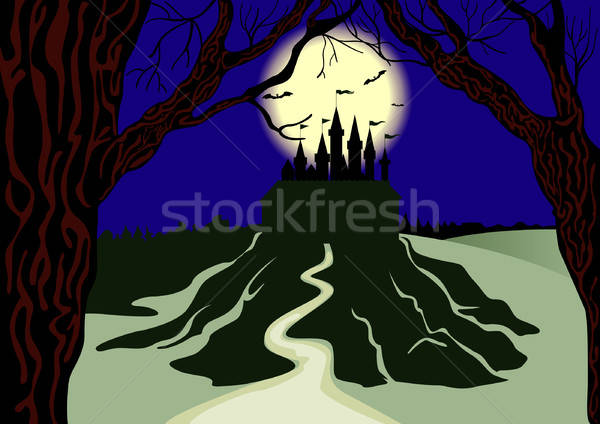 
Dark castle Stock photo © ashusha