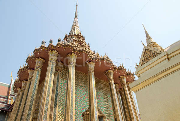 宮殿 曼谷 泰國 視圖 亞洲 塔 商業照片 © aspenrock