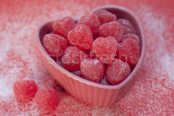 Sucre Valentin bonbons coeur bonbons [[stock_photo]] © aspenrock