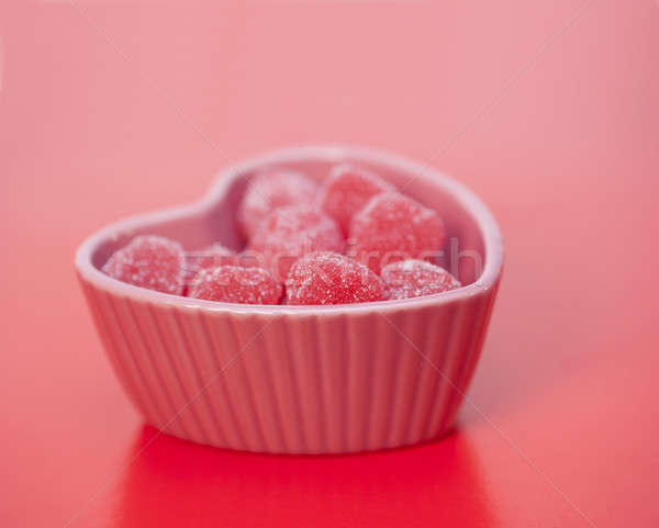快樂 情人節 心臟 糖果 托盤 商業照片 © aspenrock