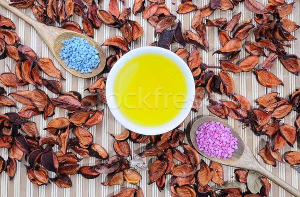 Natural body oil and bath salts. Stock photo © asturianu