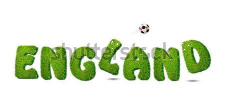 Rumania fútbol ilustración blanco hierba deporte Foto stock © asturianu