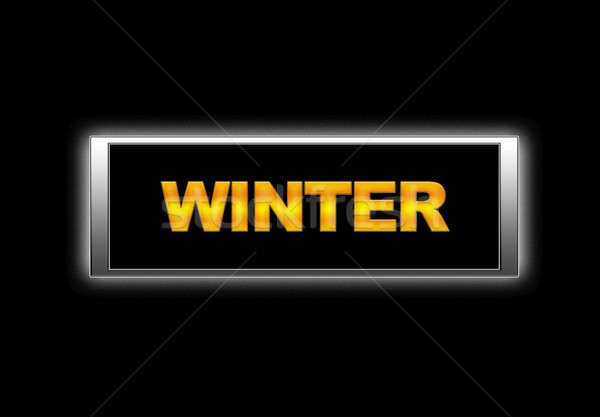 Winter. Stock photo © asturianu