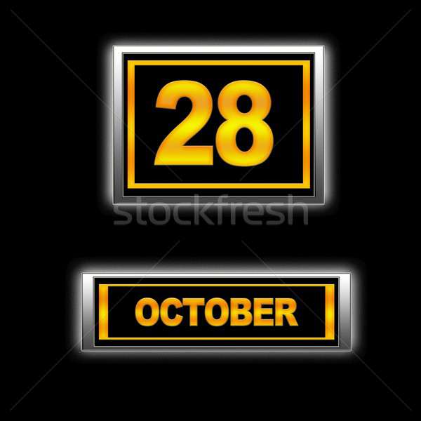 October 28. Stock photo © asturianu