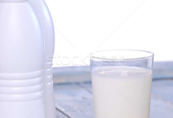 Milk bottles.
 Stock photo © asturianu