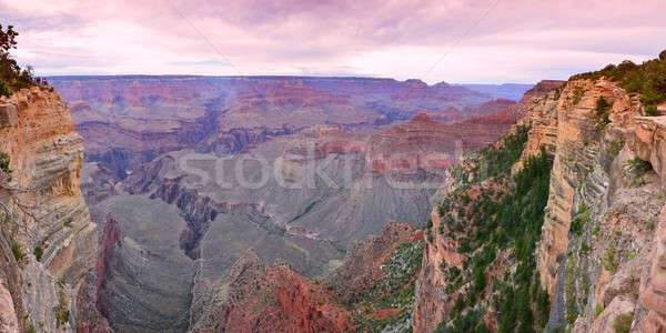 Zuiden rand canyon zonsondergang natuur reizen Stockfoto © asturianu