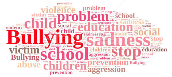 Word cloud relating to Bullying. Stock photo © asturianu