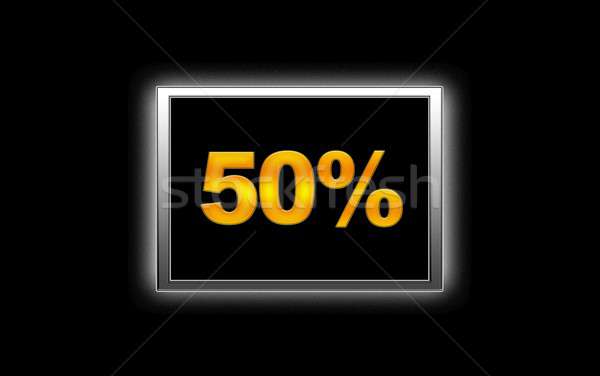 50% Discount. Stock photo © asturianu