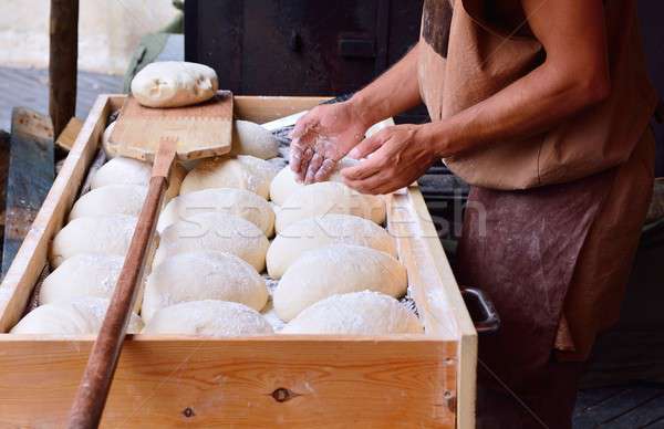 Raw bread dough Stock photo © asturianu