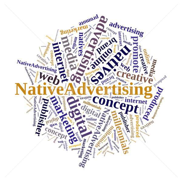 Native advertising. Stock photo © asturianu