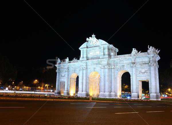 Puerta de Alcala, Madrid, Spain. Stock photo © asturianu