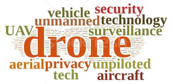 Drone, unmanned aerial vehicle . Stock photo © asturianu
