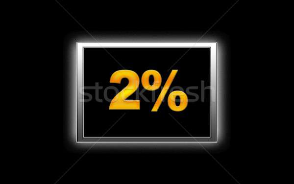 2% Discount. Stock photo © asturianu