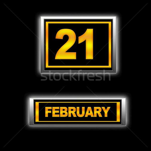 February 21. Stock photo © asturianu